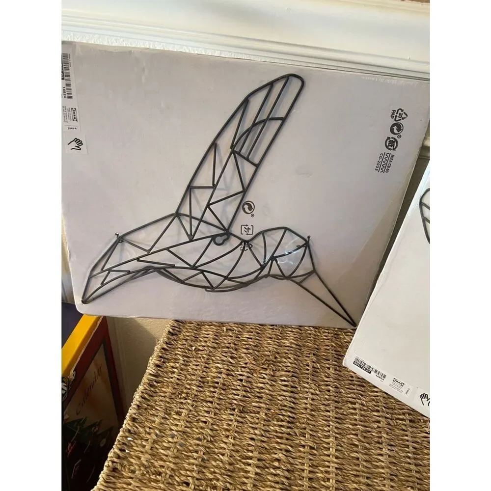 IKEA Humming Bird Metal Wall Art x 2